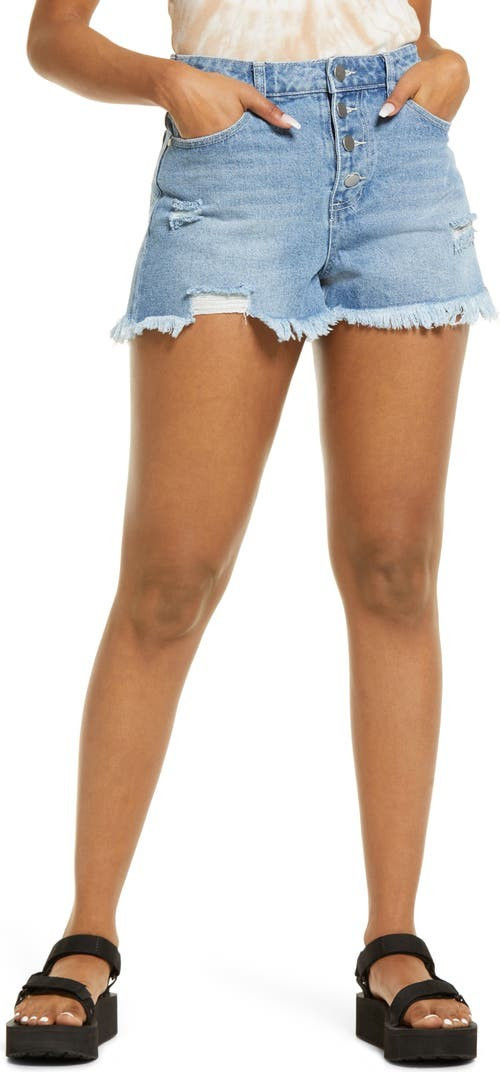 High Waist Cutoff Denim Shorts | Nordstrom