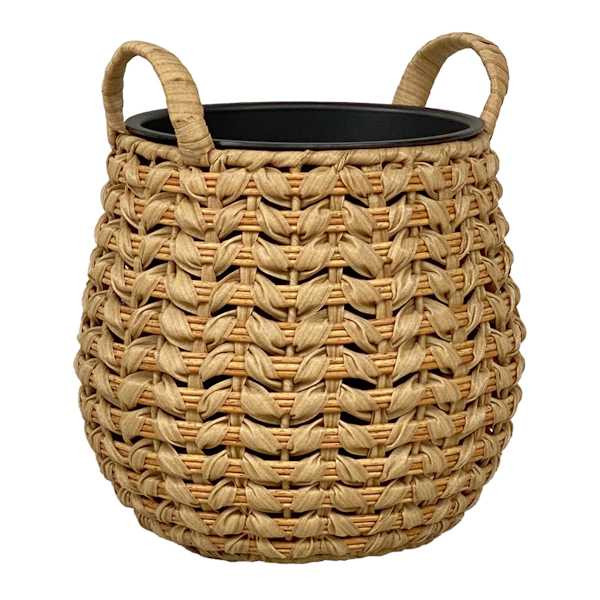 Shop all  Honeybloom




Hyacinth Rattan Outdoor Planter, Small








	
		
		
			
				4.9
			
... | At Home