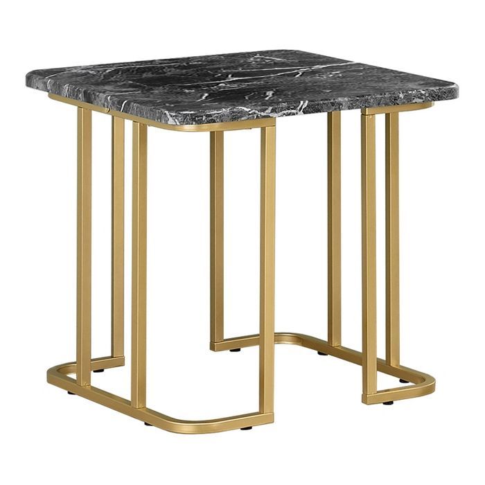 Trillick Faux Marble Top End Table - miBasics | Target