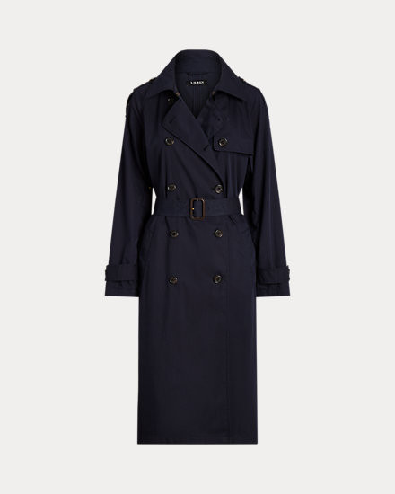 Double-Breasted Twill Trench Coat | Ralph Lauren (UK)