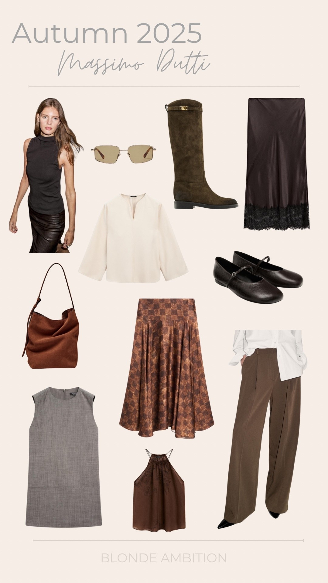 Autumn 2025 Massimo Dutti Favourites 👜

Suede Boots / Lace Skirt / Suede Bag / Chocolate Brown / Brown Ballet Flats / Silk Skirt

#LTKeurope #LTKautumn #LTKuk