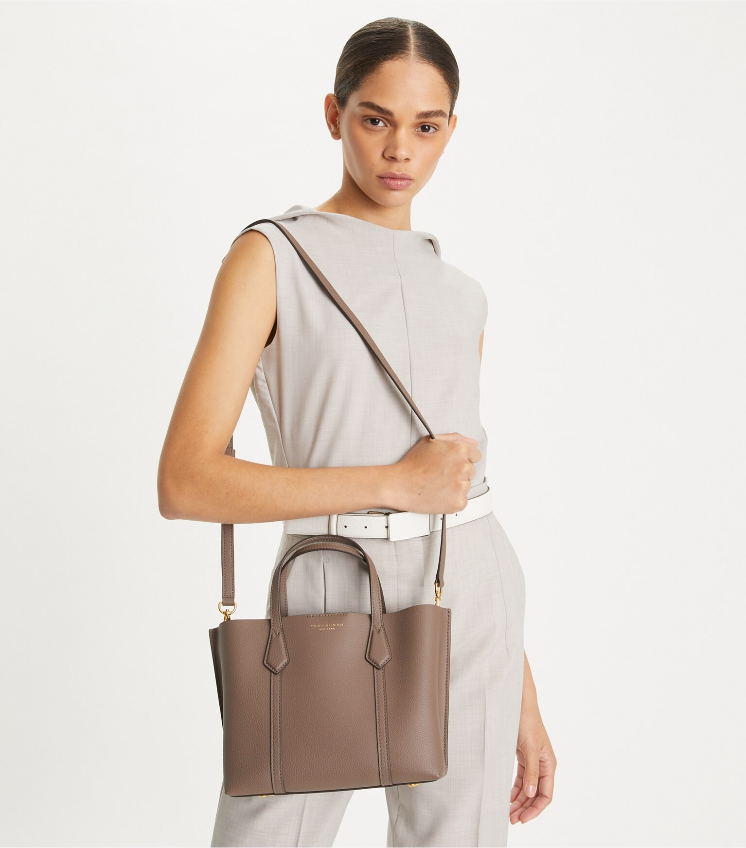 SMALL PERRY TRIPLE-COMPARTMENT TOTE BAG | Tory Burch (US)