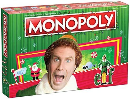 Monopoly Elf | Based on Christmas Comedy Film Elf | Collectible Monopoly Game Featuring Familiar ... | Amazon (US)
