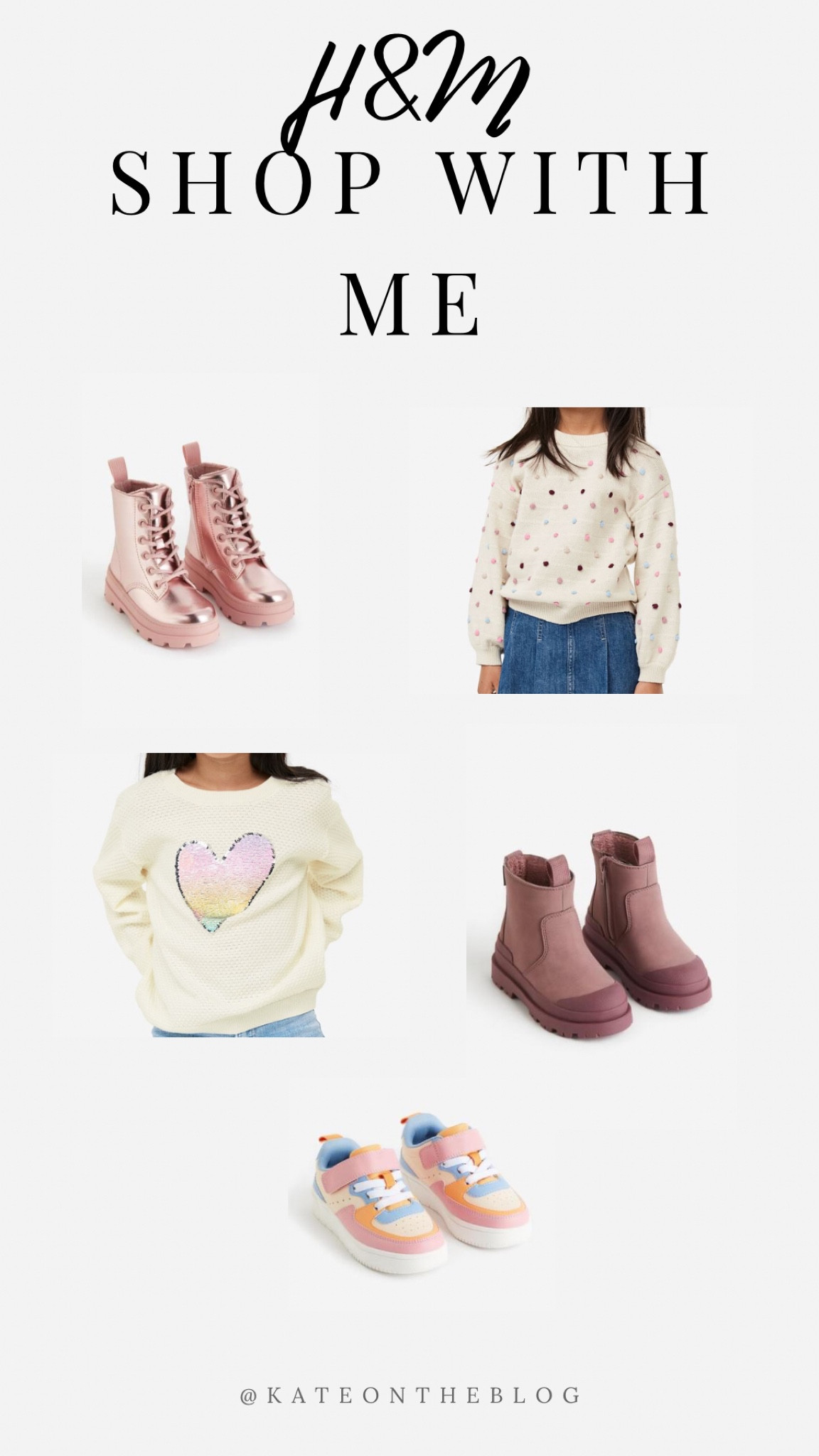 New toddler options at H&M! Love the fall vibes slowly coming in. 

Toddler style, combat boots, knit sweaters 

#LTKfamily #LTKFind #LTKkids