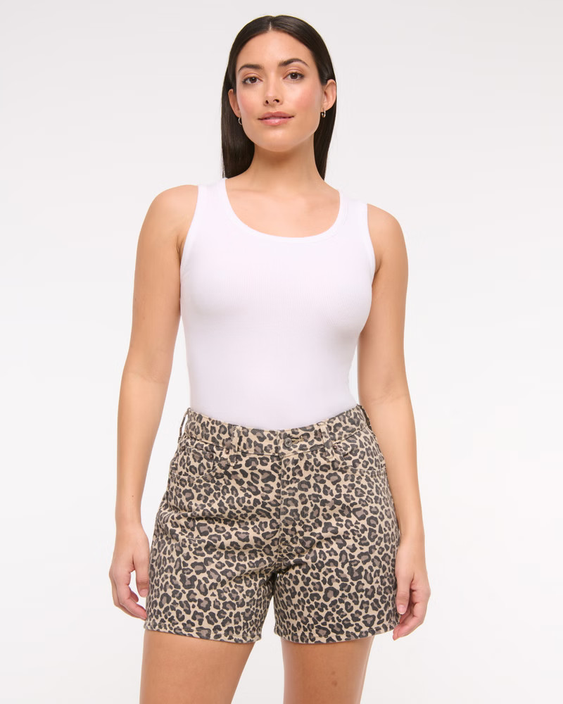 Women's Curve Love High Rise Dad Short | Women's Bottoms | Abercrombie.com | Abercrombie & Fitch (US)