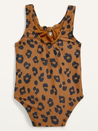 Tie-Front One-Piece Swimsuit for Baby$14.9925% Off Taken at CheckoutProduct SelectionsColor: Leop... | Old Navy (US)