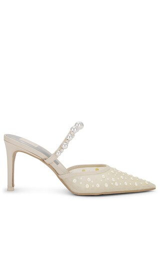 Katika Pearl Mule in Ivory Mesh | Revolve Clothing (Global)