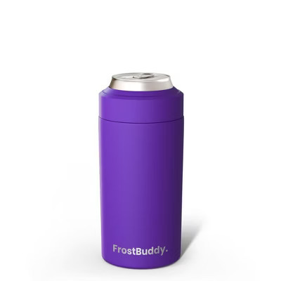 FrostBuddy Universal Buddy Insulated Can Cooler | Fits 12 / 16 Oz Cans, Slim Cans & Bottles | Stainless Steel Drink Holder Purple | Target