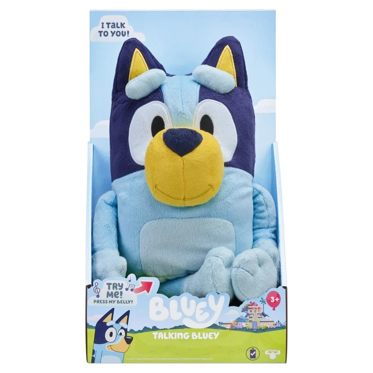 Bluey Talking 13" Bluey  Talking Plush, Ages 3+ | Walmart (US)