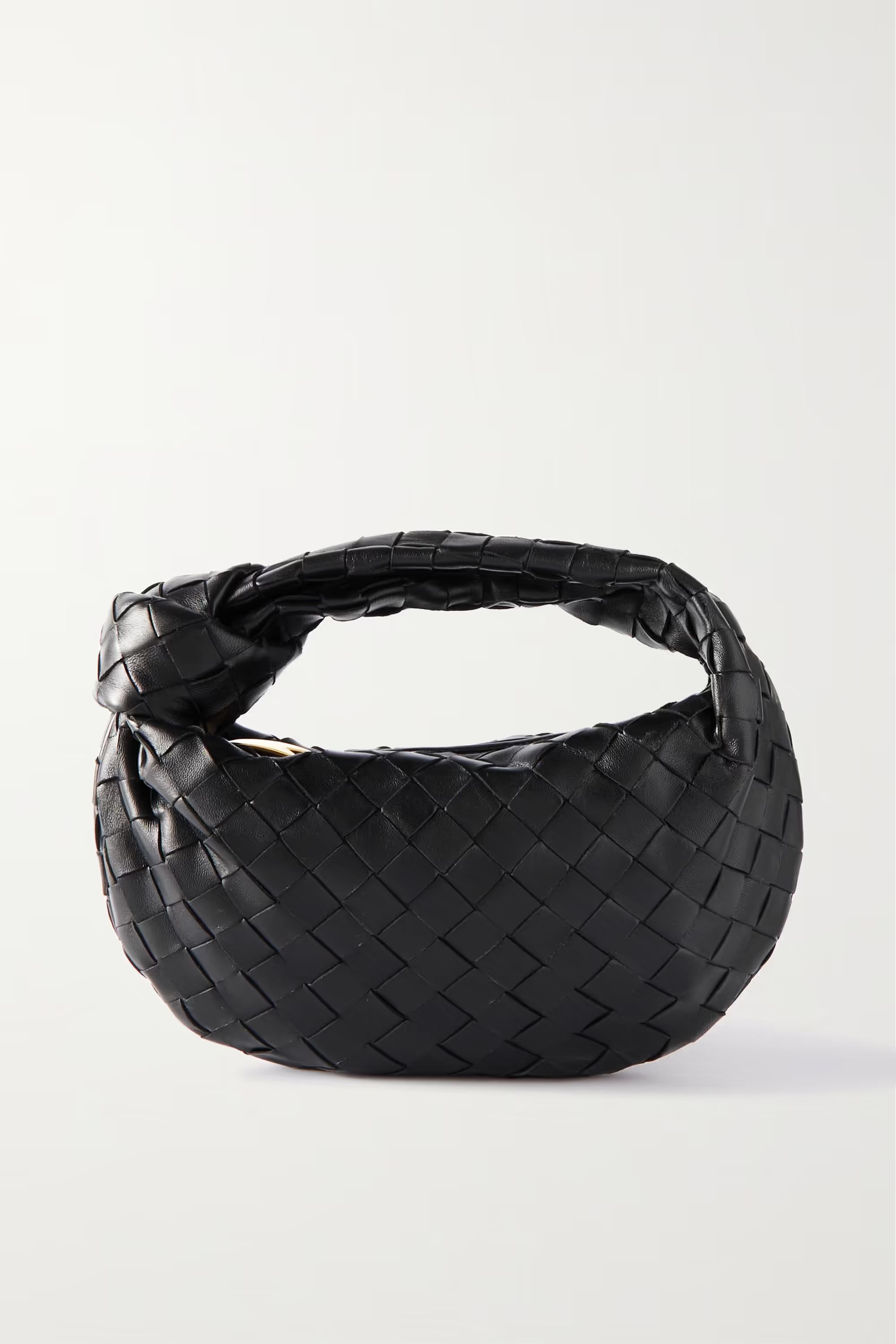Jodie mini knotted intrecciato leather tote | NET-A-PORTER (UK & EU)