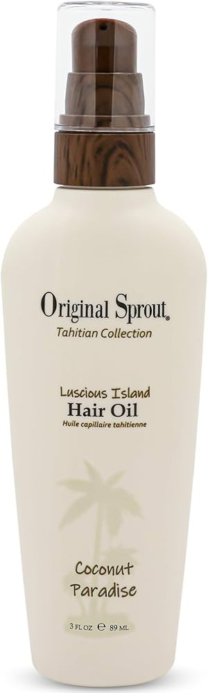 Original Sprout Luscious Island Hair Oil for All Hair Types, Non-Greasy & Lightweight Formula wit... | Amazon (US)