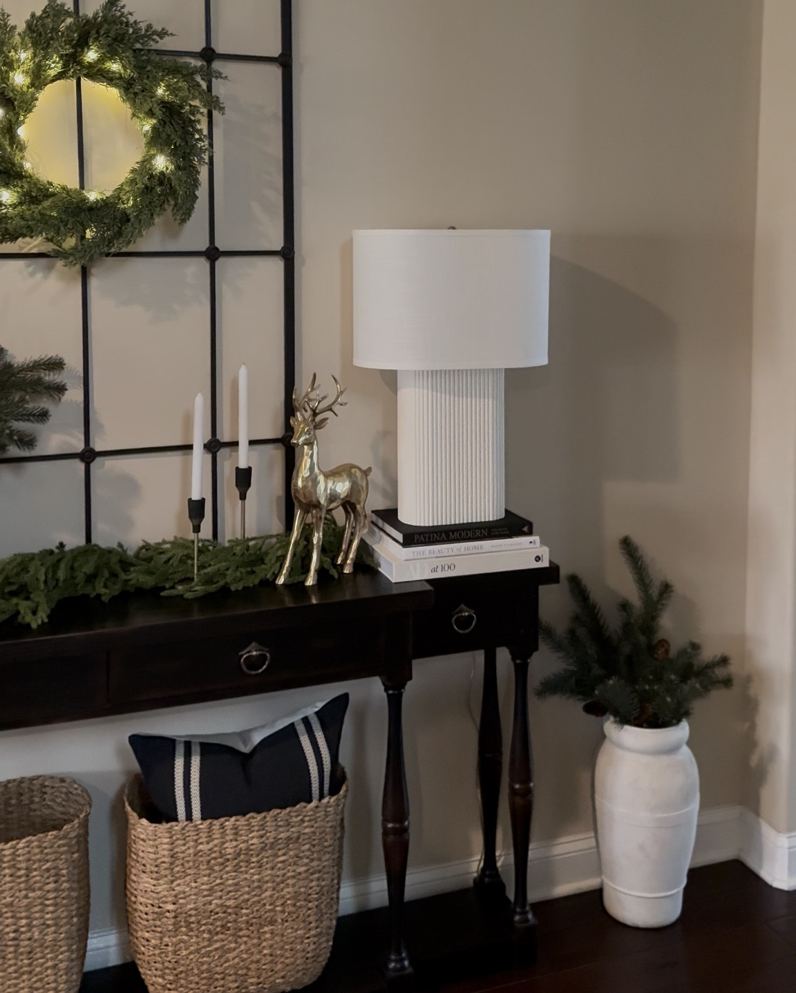 Christmas time is here! 
Have you started decking the halls yet?
Norfolk greenery is a huge hit this year for a good reason. With lifelike, bendable stems, you can create an evergreen winter wonderland!

#Christmas
#Deckthehalls
#norfolk
#entryway
#mantledecor
#holiday season


#LTKHoliday #LTKHome #LTKSeasonal