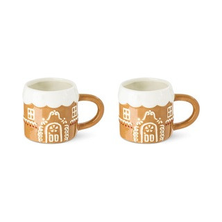 CANVAS Santa's Workshop Collection Gingerbread Mug Set, 20-oz, 2-pk | Canadian Tire