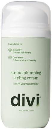 divi Strand Styling Cream, Hair Thickening Treatment for Fine Hair, Volumizing and Frizz Control | Amazon (US)