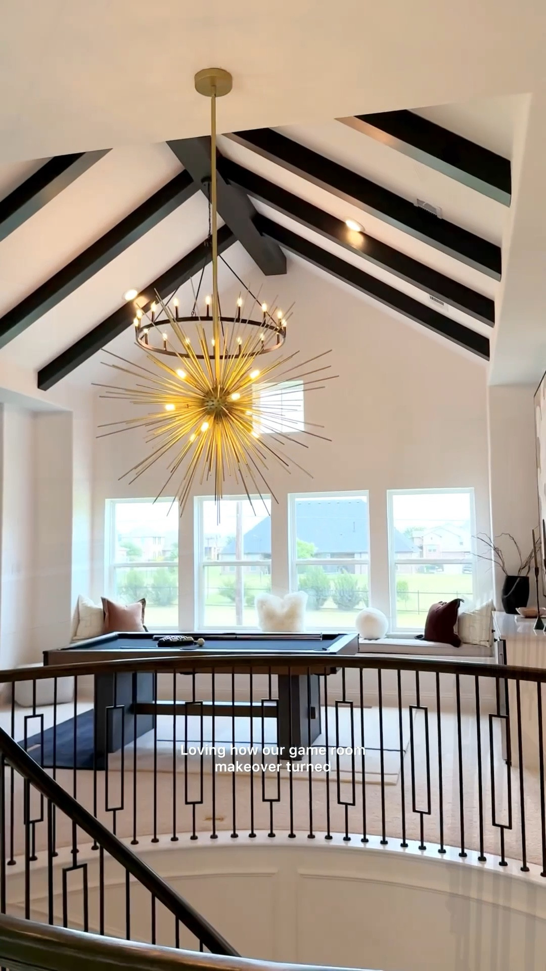 Game room makeover for Project Celina. Custom beams, bold paint, new lighting, and a dry bar completely transformed the vibe. If you’re refreshing a room soon, Wayfair’s Black Friday sale has up to 80% off right now with free shipping.
@wayfair #wayfair #wayfairpartner #ad