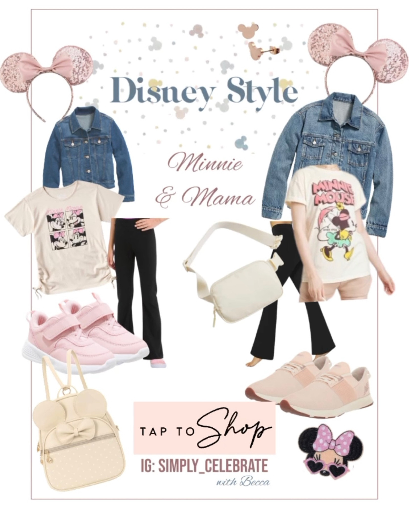 Mama and Minnie matching Disneyland or Magic Kingdom looks! 
Cute and comfy and ready for a day at the parks. 🏰
Mostly on Target and Amazon! 

#disneyland #disneyworld
#mamaandmini #minniemouse #disneystyle #disneybound 


#LTKtravel #LTKkids #LTKfamily