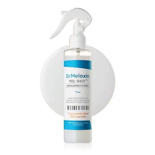 Dr.Melaxin TX Peel Shot Body Exfoliating Spray with Tranexamic Acid & Niacinamide, Brightening Body Care for Uneven Skin Tone, 200ml | Amazon (US)