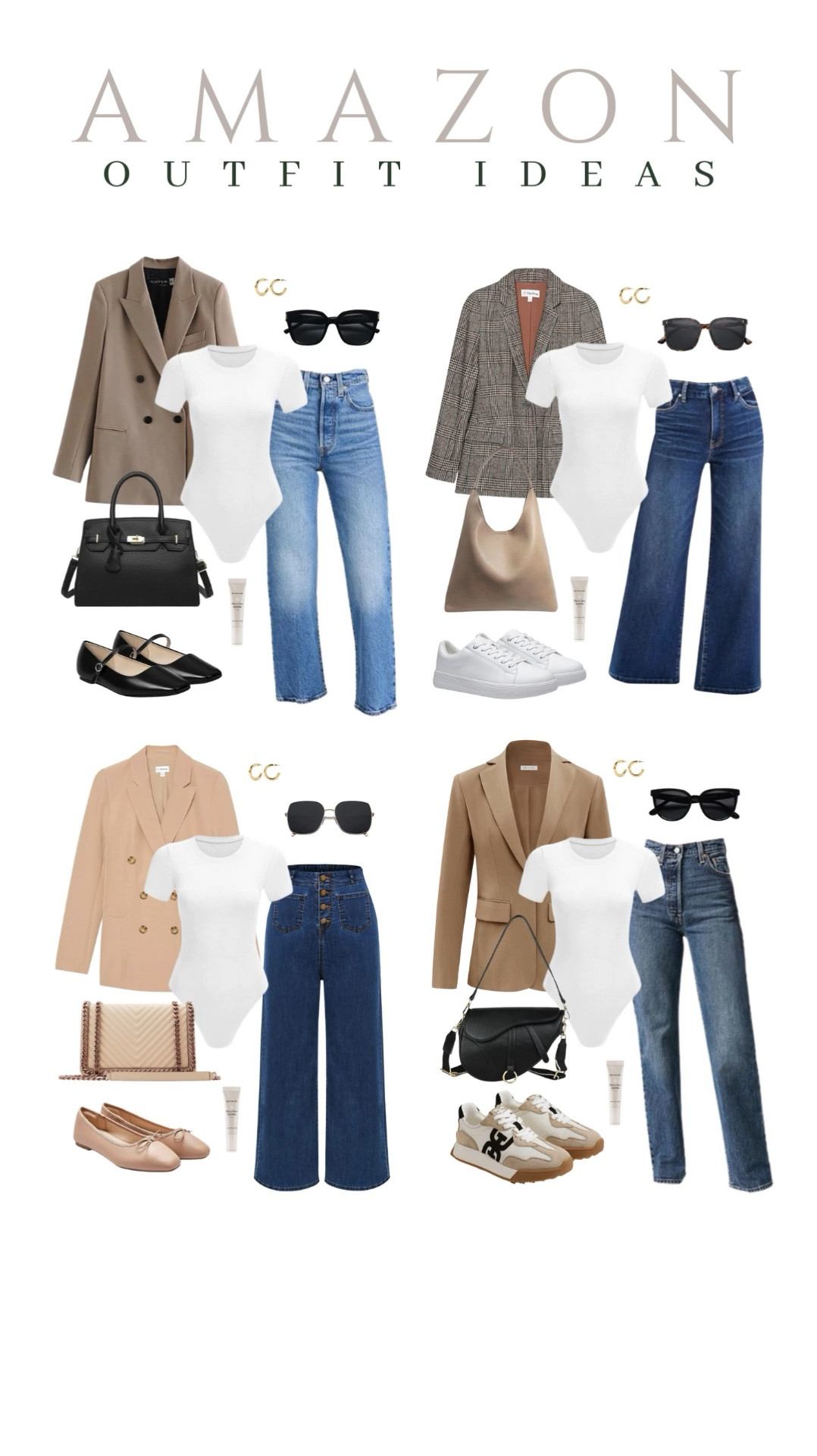 Check out how to easily style blazers with jeans for a chic outfit!
ways to style, fall outfit idea, fall vibes, fashion inspo, affordable finds, layering piece, amazon favorite, on the go look

#LTKSeasonal #LTKStyleTip #LTKU