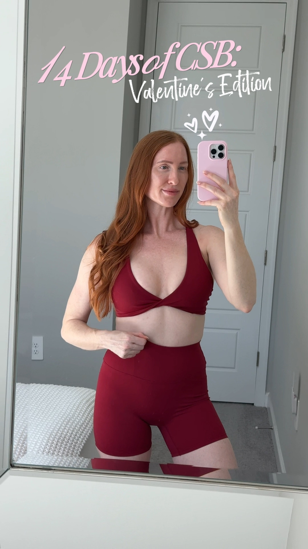 Day 7: Love Letters 💌
14 days of CSB Valentine’s Edition ❤️

Serenity Blake crop  & freedom shorts 🍒

#activewear #CSB #14daysofCSB #valentinegiftsforher


#LTKValentine #LTKfitnessgoals #LTKootd