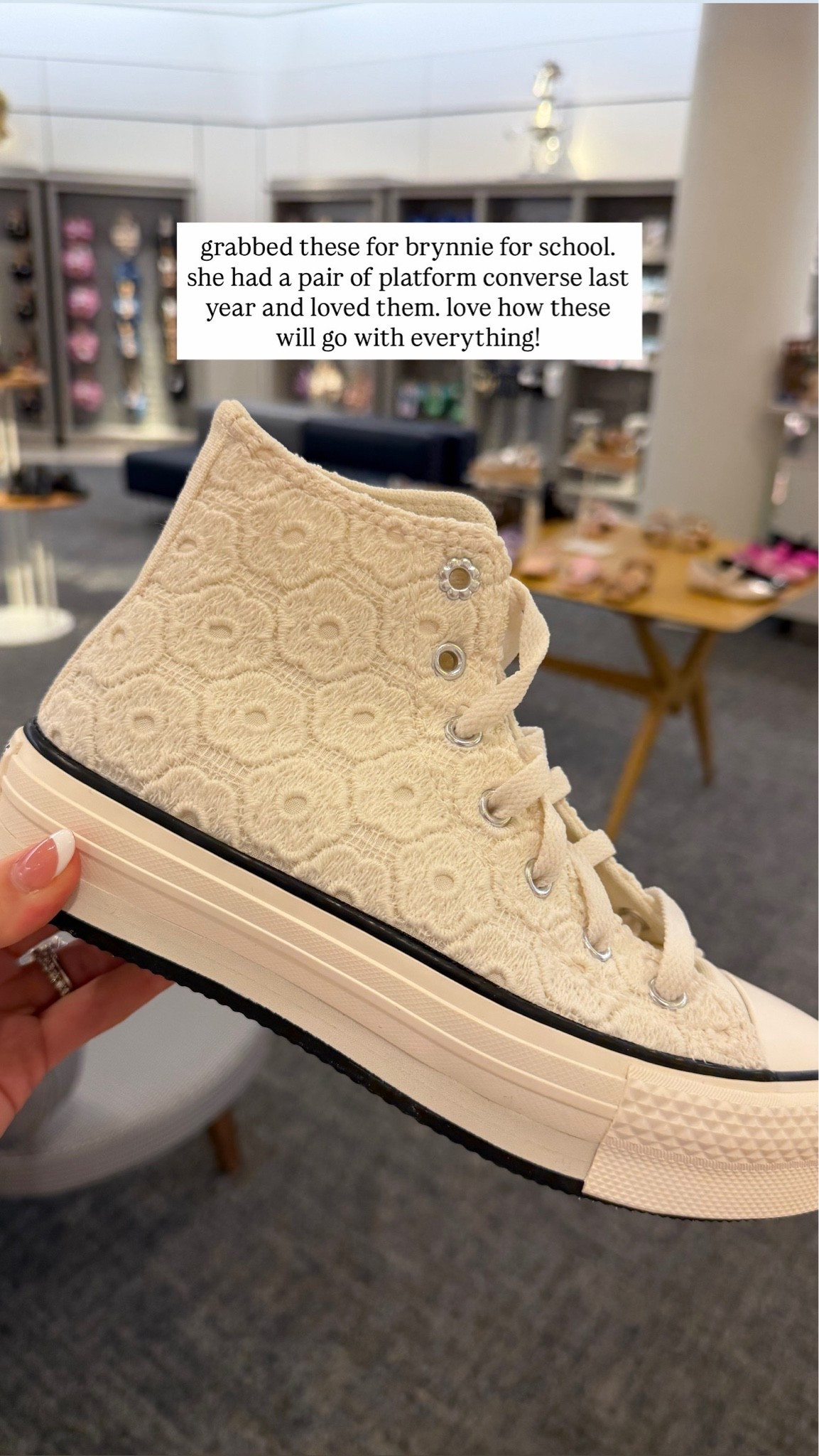 how cute are these kids converse!! I love the platform & that these will go with everything 🙌🏼

nsale, nordstrom sale, kids shoes, little girl shoes, back to school

#LTKSaleAlert #LTKKids