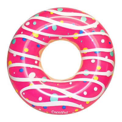 CocoNut Outdoor Sprinkled & Glazed Donut Pool Float | Target