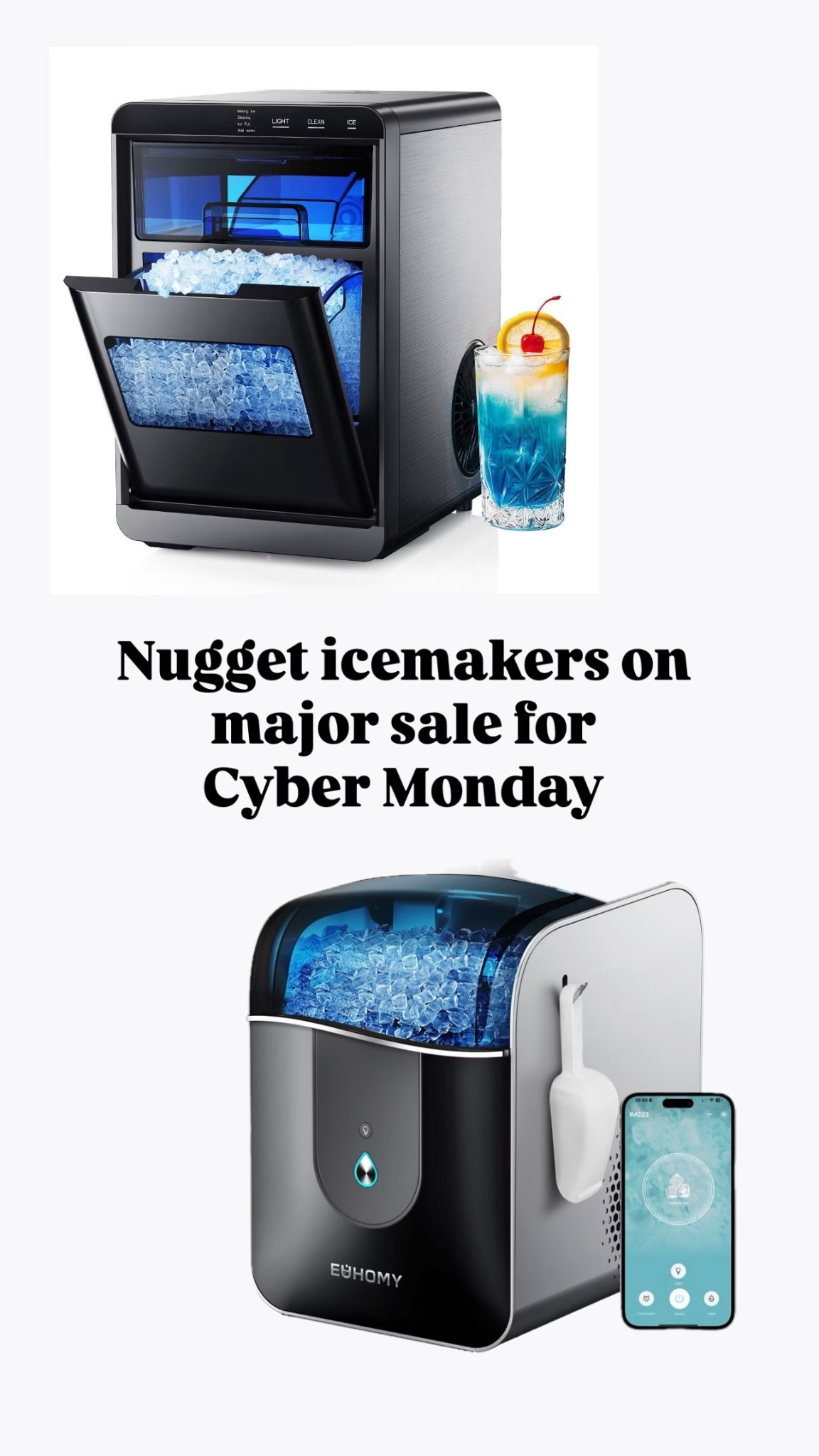 These prices are amazing!!  Only linking top rated

Home appliances, kitchen appliances, countertop appliances, appliances for small space, nugget ice machine machines, ice machine machines for parties, compact ice machine machines, affordable ice machines, appliances on sale for cyber Monday, kitchen appliances on sale for cyber Monday, countertop appliances on sale for cyber Monday

#LTKHome #LTKCyberWeek #LTKfoodie