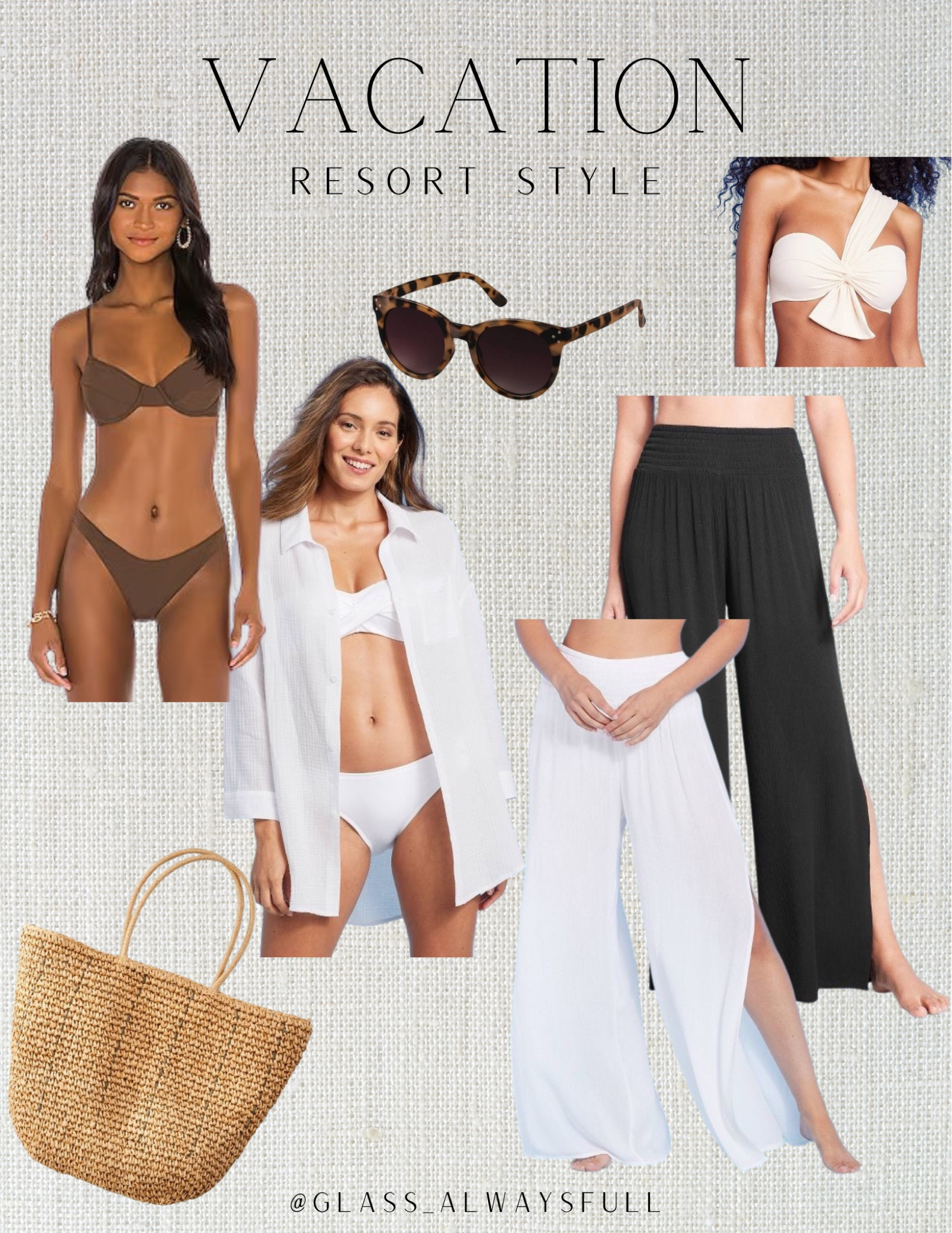 Target swim, target coverups, target beach bag, black bikini, target bikini, target sunglasses, resort style, vacation, beach vacation. Callie Glass @glass_alwaysfull 

#LTKswim #LTKSeasonal #LTKtravel