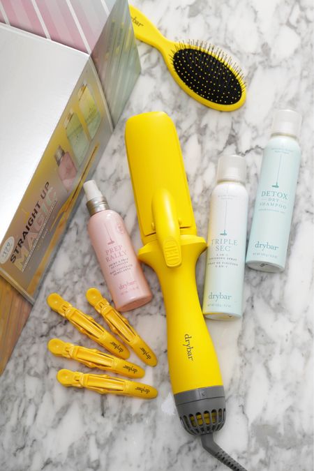 Love @thedrybar Straight Up Magic Set for the holiday season! Comes with their Straight Shot Blow-Drying Flat Iron, Prep Rally Prime and Detangling Spray, Triple Sec 3-in-1 Texturizing Spray and Triple Sec 3-in-1 Texturizing Spray. Also love their hair accessories and clips which make for great stocking stuffers! Available at @sephora. #sponsored #drybar

#LTKHoliday #LTKbeauty