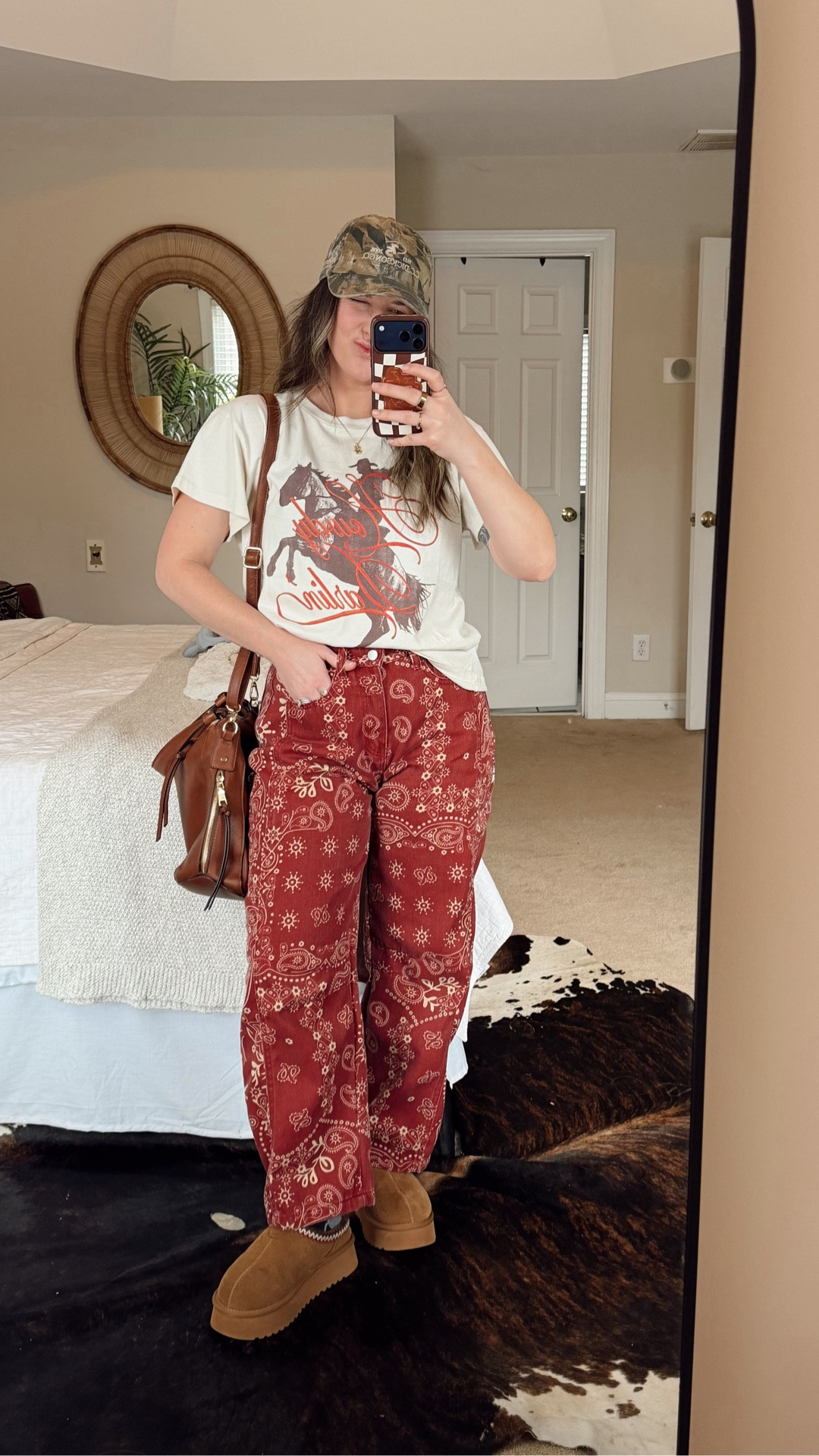 My 5’3” sizing & info:
Top - M
Jeans - M
Shoes - Chestnut 1.5” sole

I’ve linked some trucker hat options, jacket and the designer jean & shoe option

#everydayoutfit #casualstyle #momstyle #LTKFav #LTKAmazonFinds | Amazon barrel jeans | look for less options

#LTKmomlife #LTKootd