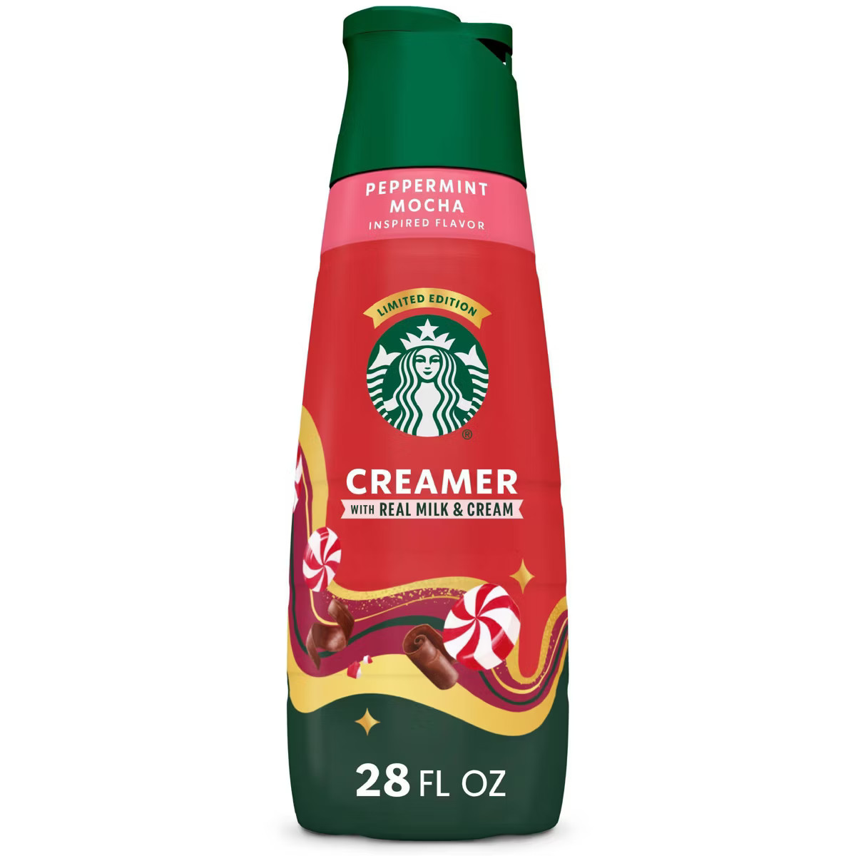 Starbucks Dairy Peppermint Mocha Creamer - 28 fl oz | Target