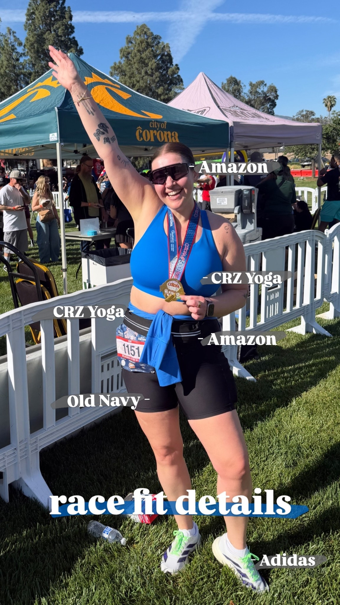 This was the perfect race day outfit! 

Activewear
Running gear
Runner
Race day
Workout 

#LTKActive #LTKMidsize