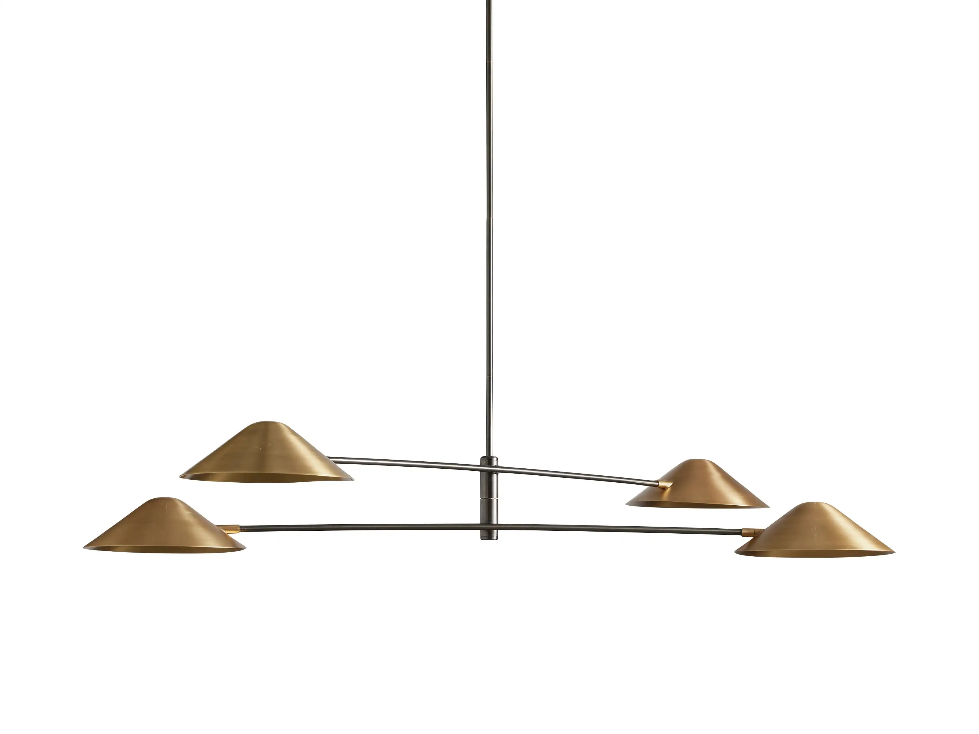 Simms 4 Light Linear Chandelier | Arhaus