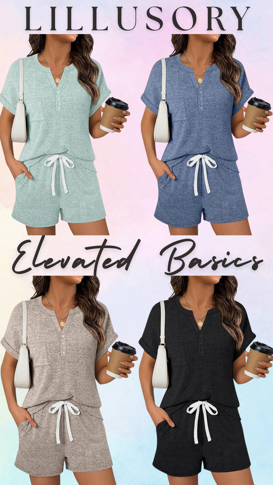 LILLUSORY | Elevated Basics Set | Effortless Everyday Lounge Sets That Actually Look Put Together ✨

I’ve tried so many sets like this — and not all of them are worth it.
This one made the cut.

This is that throw-on-and-go outfit that somehow still looks styled.

The kind of set you reach for when you want to be comfortable… but still look like you have your life together.

If you struggle with:
• loungewear that looks sloppy
• outfits that feel lazy instead of styled
• sets that aren’t flattering
• not having easy everyday outfits
• wanting comfy but still cute

…this is the fix.

Why this one hits:
• soft, lightweight fabric = breathable & summer-ready
• relaxed fit = comfy but still flattering
• matching set = instant outfit, zero effort
• neutral + wearable colors = goes with everything
• elevated details = doesn’t look like pajamas

Perfect for:
• everyday wear
• errands & coffee runs ☕️
• travel days & airport outfits ✈️
• lounging but still looking put together
• casual summer outfits
• “I need to look cute fast” days

This is one of those sets you end up wearing on repeat.

Effortless, comfortable, and still looks styled.

↓ Everything is linked!

#LTKActive #LTKSaleAlert #LTKTravel