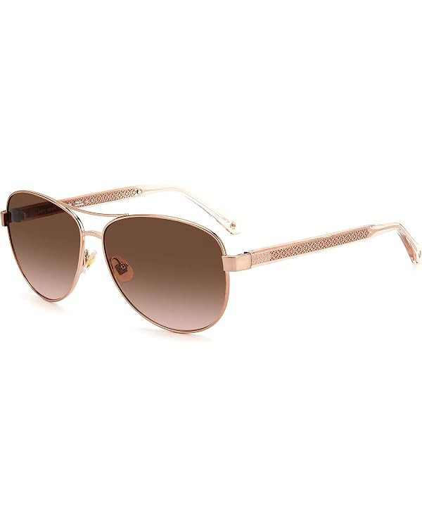 Kate Spade New York Women's Fara/S Pilot Sunglasses, Red Gold/Brown Pink Gradient, 57mm, 12mm : A... | Amazon (CA)