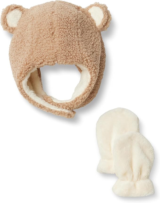 Amazon Essentials x Sofia Grainge Unisex Babies' Hat and Mittens Set | Amazon (US)