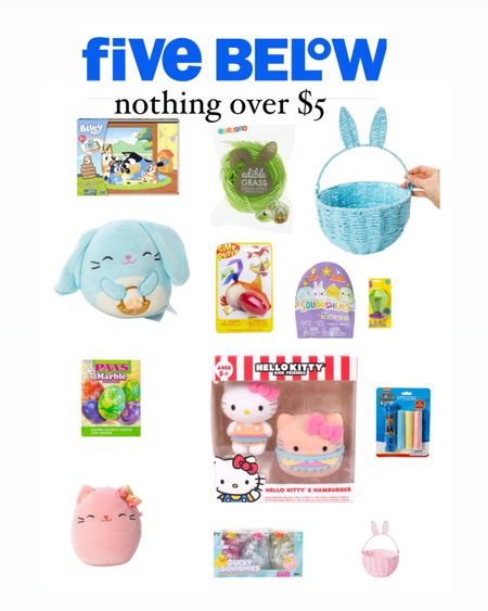 Easter basket and goodies for $5 or less. In-store pickup ready tomorrow or ship to home arrives in 5-7 business days (pushing it) 

#LTKfindsunder50 #LTKSeasonal #LTKkids