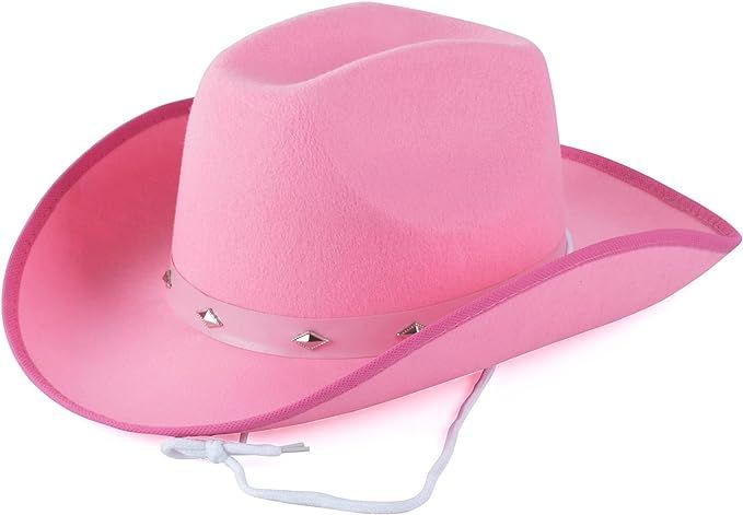 Funny Party Hats Cowboy Hat - Studded Cowboy Hat - Cowboy Costume Accessories - Western Cowboy Ha... | Amazon (US)
