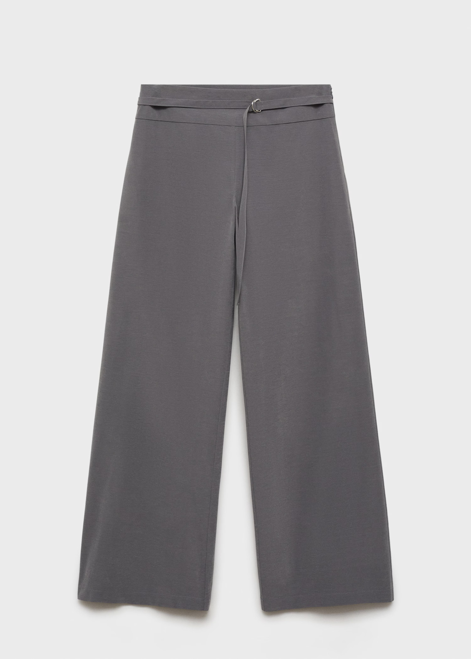 Straight pants with fine beltInitial price struck through [US$ 69.99]US$ 69.99Current price [US$ ... | Mango (US/MX/AU)