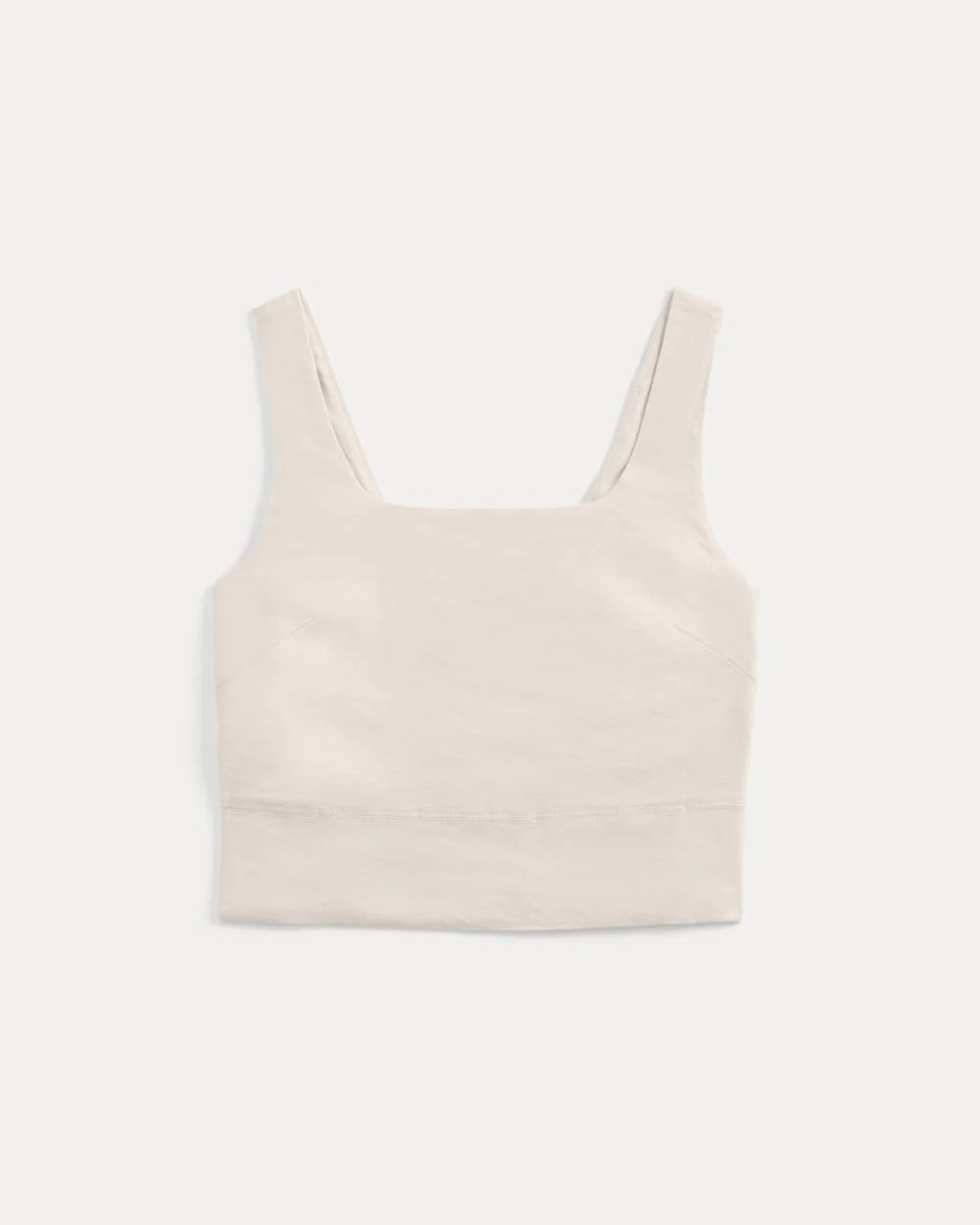 Square Tank in Stretch Linen | Birch | Everlane