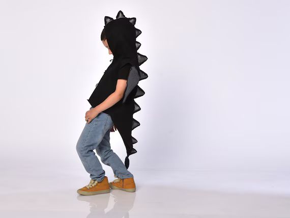 Black Dragon Costume Costumes for Kids Boys Costume Girls - Etsy | Etsy (US)