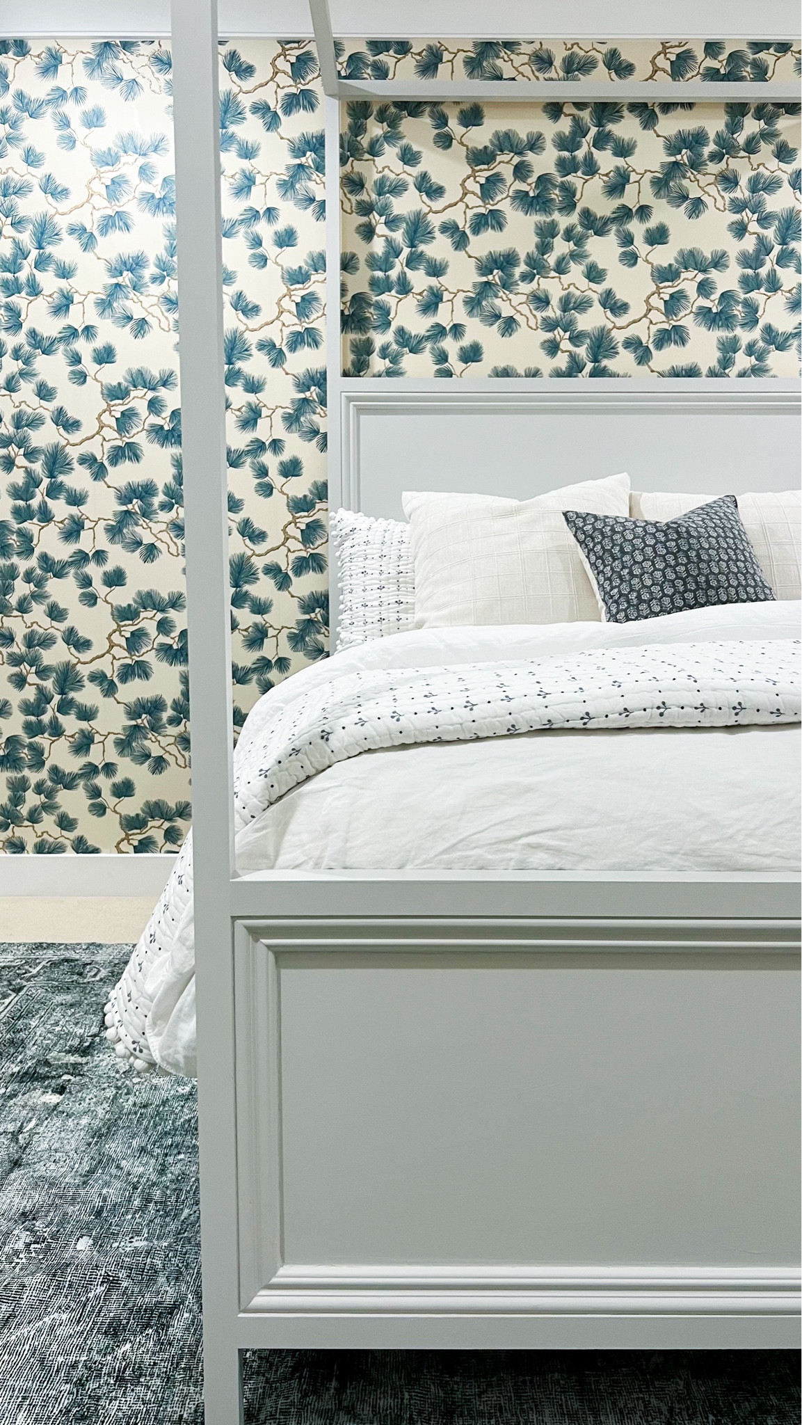 Our mixed and matched guest room bedding!

I’m obsessed with the linens and florals!

The bed pillows are the BEST.

And the floral pillow cover in the middle is a Studio McGee lookalike for less. I love them!

Paint color on the bedframe is Yarn by Magnolia in Satin.

So many sales!!!

#LTKstyletip #LTKhome

#LTKSeasonal