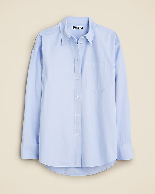 Étienne oversized shirt in lightweight oxford | J. Crew US