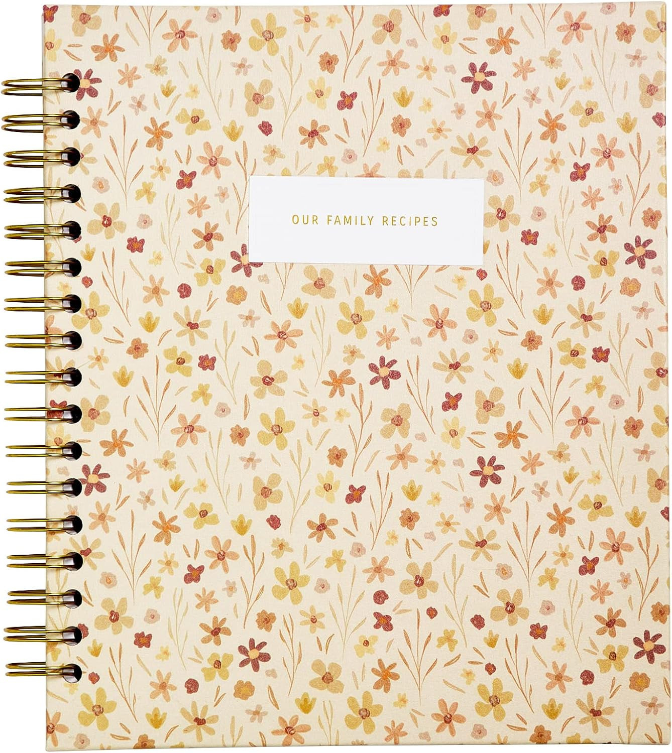 Promptly Journals, Our Family Recipes: A Meals and Memories Keepsake (Meadow, Yellow, Leatherette... | Amazon (US)