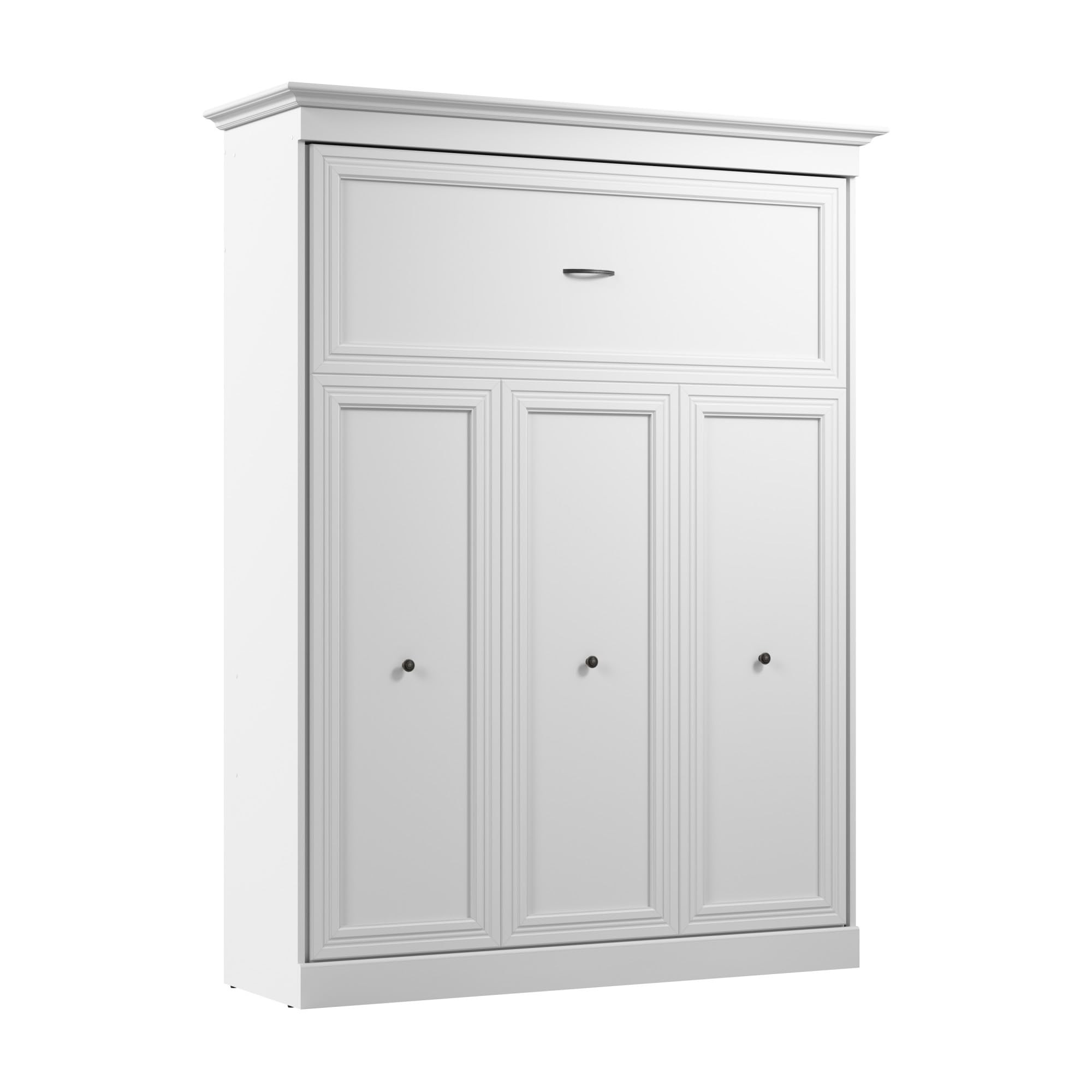 Bestar Versatile 65W Queen Murphy Bed in White, Sleeping Arrangement for Multipurpose Area, Bedro... | Amazon (US)