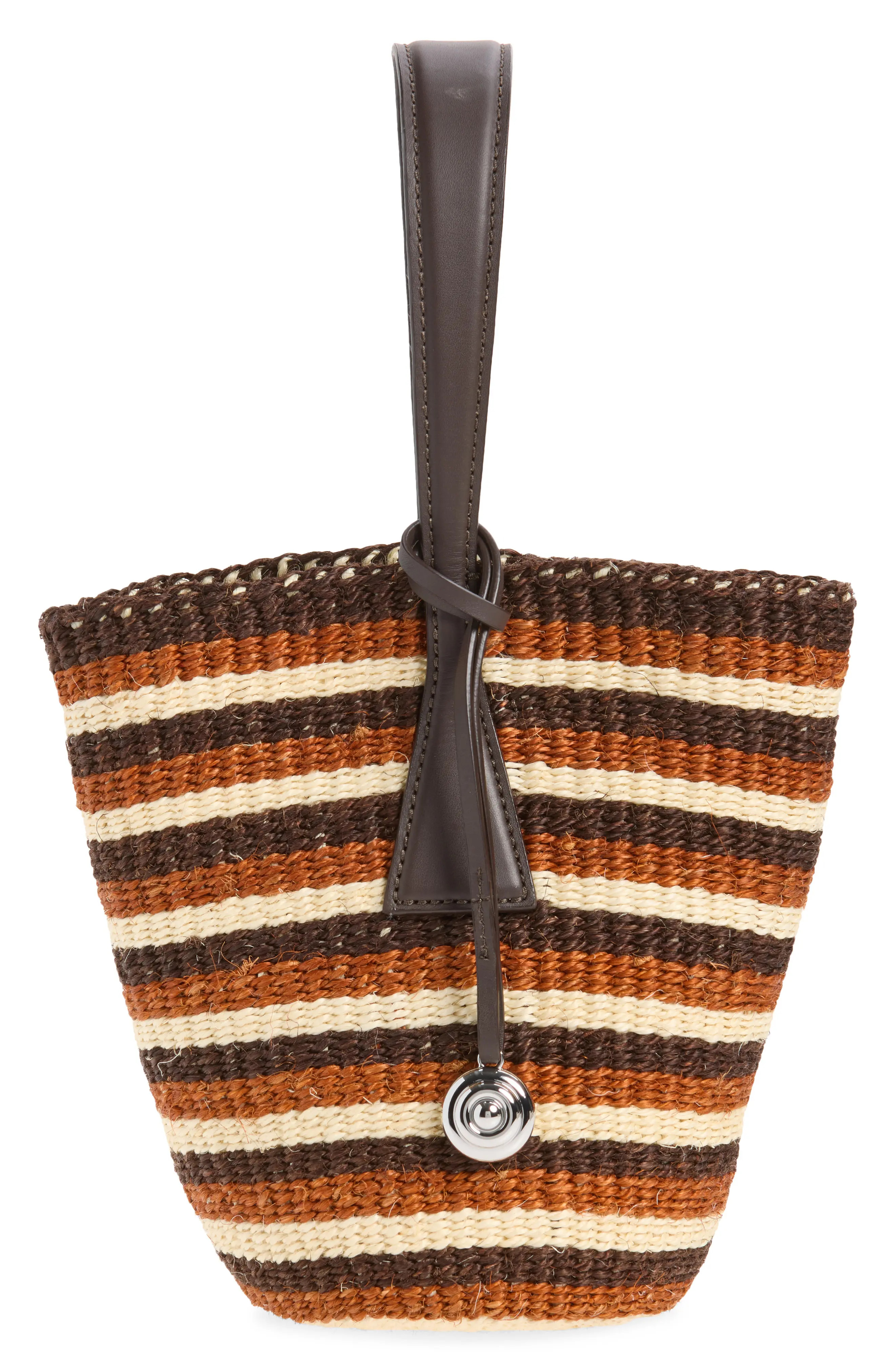LIFFNER Single Handle Basket Bag in Brown Multi at Nordstrom | Nordstrom