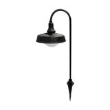 Better Homes & Gardens Corbyn Matte Black Metal Solar Powered LED Landscape Walkway Light, 20 Lum... | Walmart (US)