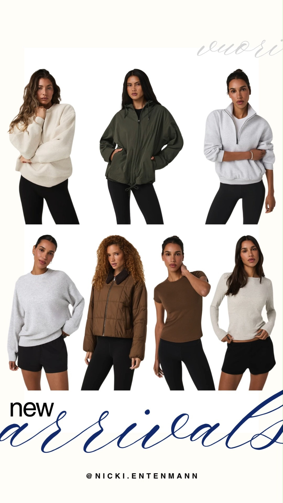 Explore the latest Vuori new arrivals featuring cozy autumn layering pieces in plush fleeces, relaxed crewnecks, quarter-zip pullovers, and lightweight zip jackets. The collection brings rich olive green, warm chocolate brown, soft cream, and subtle grey tones together for effortless preppy-casual styling. Pair these tops with classic black leggings or shorts for an elevated cozy look.

#vuori #vuoriclothing #newarrivals #activewear #athleisure #fallfashion #cozystyle 

 #LTKootd #LTKmomlife #LTKActive