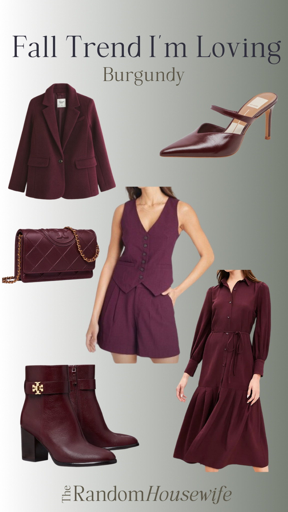 Fall Trend - Burgundy

#LTKSeasonal #LTKItBag #LTKStyleTip
