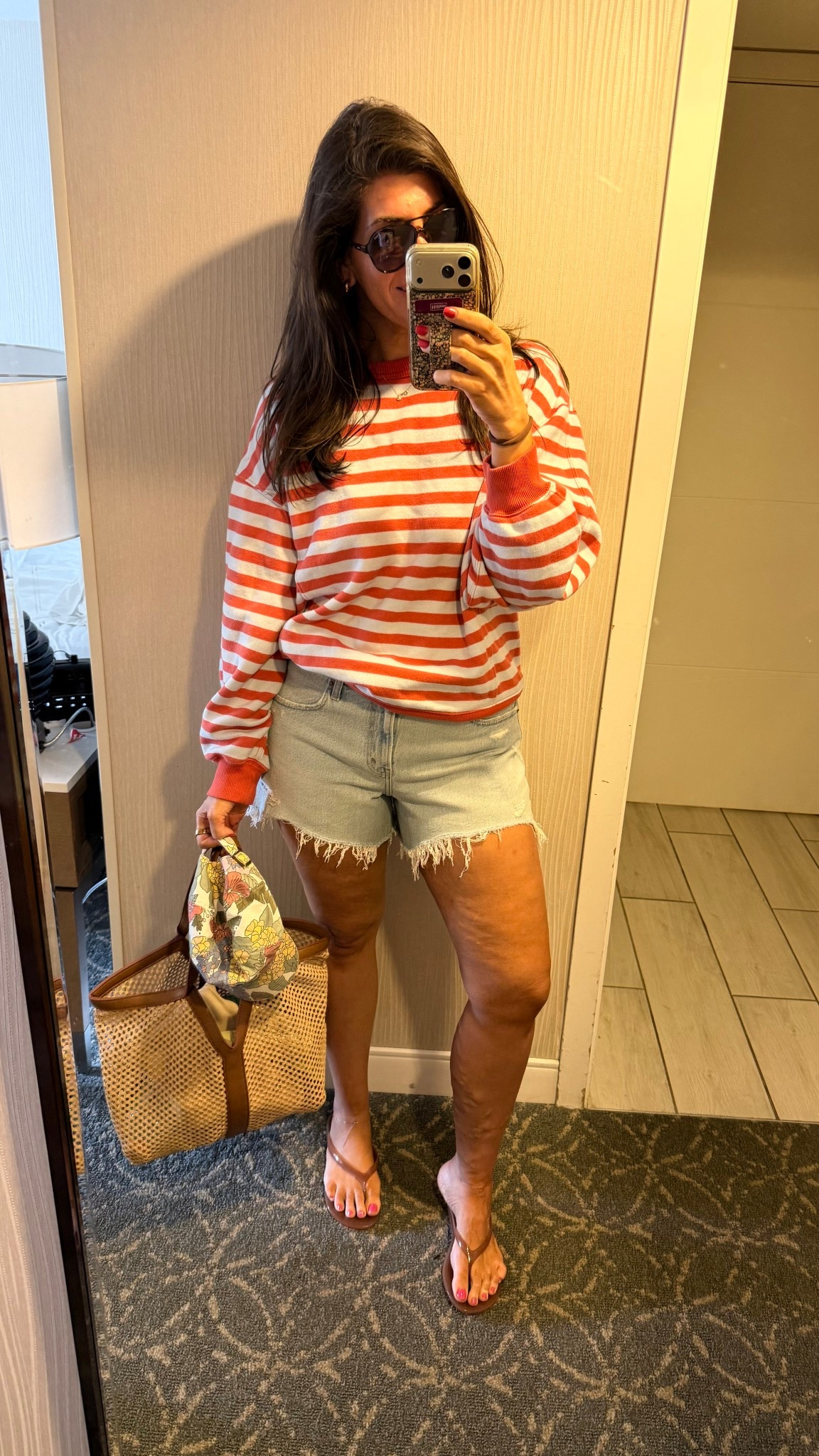 Beach day outfit
Sweatshirt- small (runs huge)
Shorts-30 curvy
Sandals-10


#LTKOver40 #LTKMidsize #LTKSwim