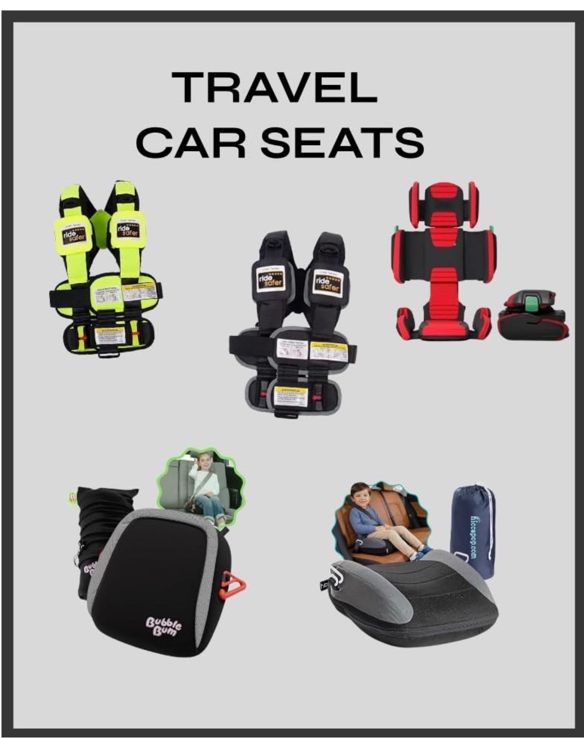 If the idea of lugging giant car seats on top of all your luggage is not appealing these solve that problem ￼

#LTKTravel #LTKBaby #LTKmomlife